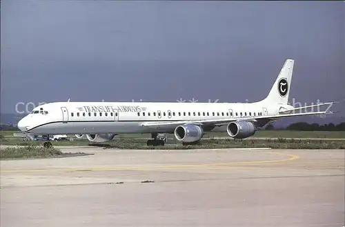 Flugzeuge Zivil Translift Airways McDonnell Douglas DC 8 71 EI TLC c n 45995 Kat. Airplanes Avions