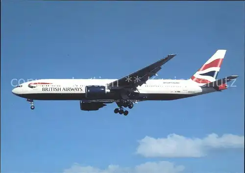 Flugzeuge Zivil British Airways Boeing 777 236 ER G YMMD cn 30305 Kat. Airplanes Avions