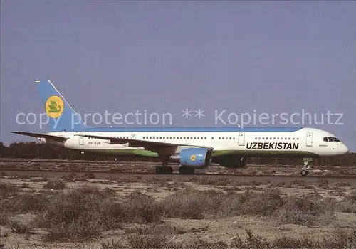 Flugzeuge Zivil Uzbekistan Boeing 757 23P VP BUB c n 30060 875 Kat. Airplanes Avions