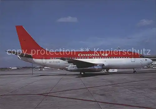 Flugzeuge Zivil Centennial Air Boeing 737 205C RP C29206 c n 20458 278 Kat. Airplanes Avions