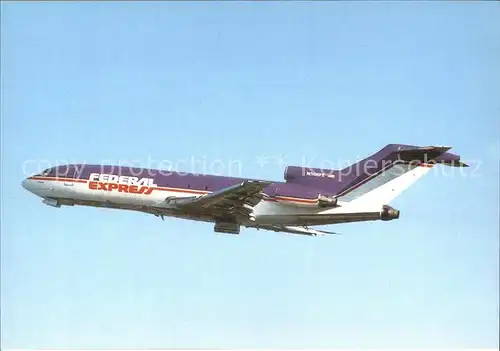 Flugzeuge Zivil Federal Express Boeing 727 25 N508FE  Kat. Airplanes Avions