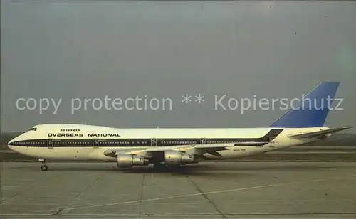 Flugzeuge Zivil Overseas National Airways N359AS Boeing 747  Kat. Airplanes Avions