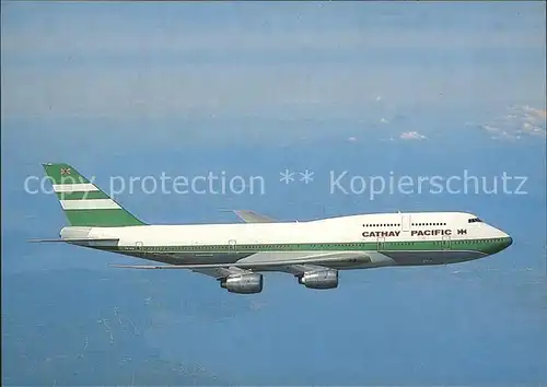 Flugzeuge Zivil Cathay Pacific Boeing 747 367 Kat. Airplanes Avions