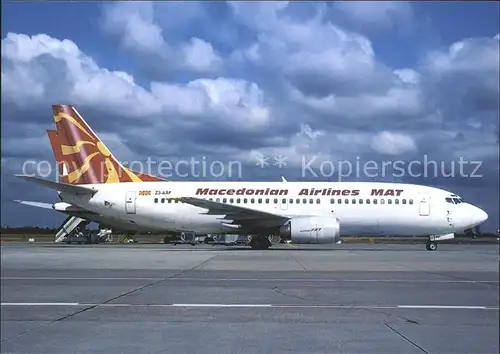 Flugzeuge Zivil Macedonian Airlines Boeing 737 300 Z3 ARF  Kat. Airplanes Avions