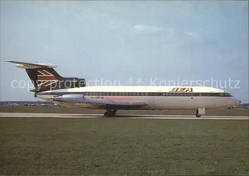 Flugzeuge Zivil British European Airways Hawker Siddeley Trident 1C G ARPW  Kat. Airplanes Avions