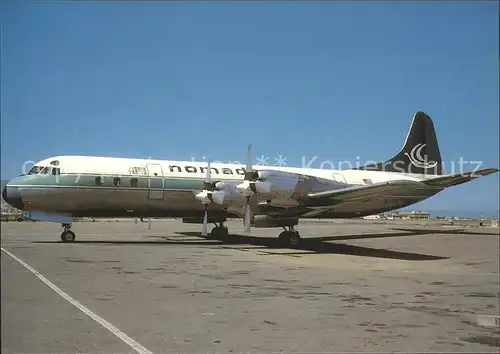 Flugzeuge Zivil Nomads Airlines Lockheed L 188 Electra N836E  Kat. Airplanes Avions