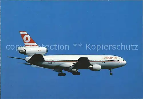 Flugzeuge Zivil Turkish Air DC 10 10 TC JAU Kat. Airplanes Avions