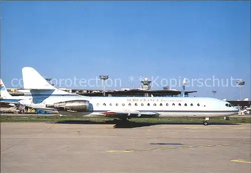 Flugzeuge Zivil Aero France International Caravelle 10 B F BJTU Kat. Airplanes Avions