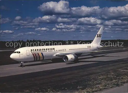 Flugzeuge Zivil SAS Scandinavian Boeing 767 383 ER  Kat. Airplanes Avions