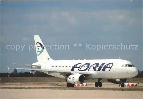 Flugzeuge Zivil Adria Airways Airbus A 320 XU AOA Kat. Airplanes Avions