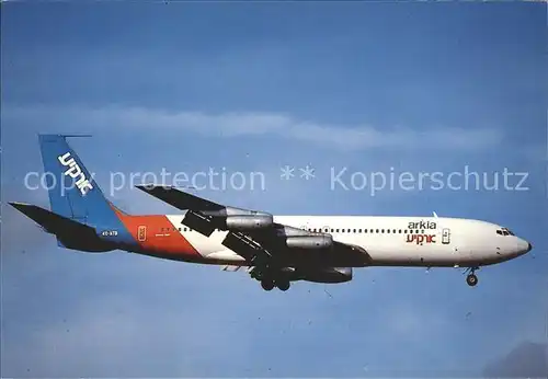 Flugzeuge Zivil Arkia Boeing 707 458 4X ATB cn 18071 Kat. Airplanes Avions