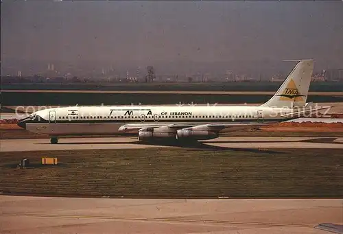 Flugzeuge Zivil TMA of Lebanon Boeing 707 327C N7095 cn 19104 Kat. Airplanes Avions