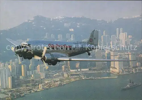 Flugzeuge Zivil Cathay Pacific Airways Douglas C 47 DL VR HDB  Kat. Airplanes Avions