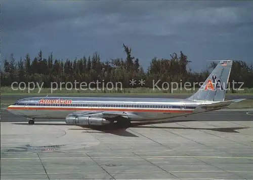 Flugzeuge Zivil American Airlines Boeing 707 323C N8406  Kat. Airplanes Avions