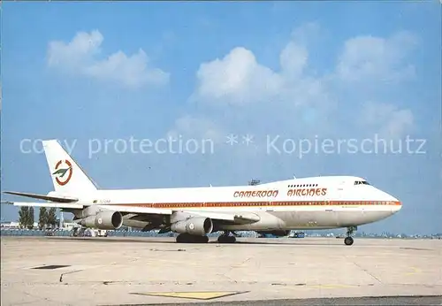 Flugzeuge Zivil Cameroon Airlines Boeing 747 TJ CAB Kat. Airplanes Avions