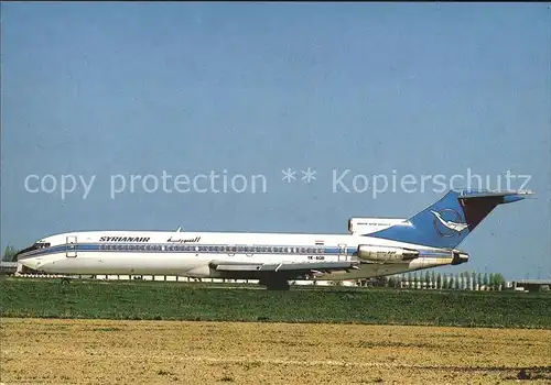 Flugzeuge Zivil Syrianair Boeing 727 200 YK AGB  Kat. Airplanes Avions