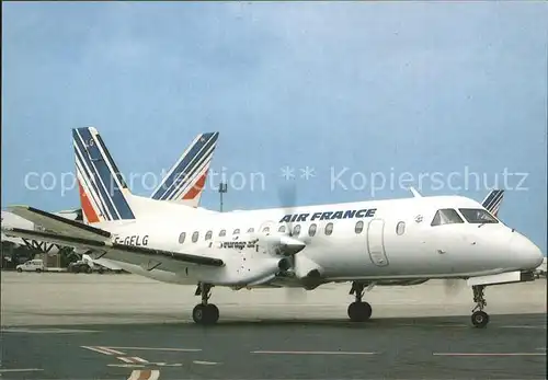 Flugzeuge Zivil Air France Europe Air Saab SF 340 F GELG Kat. Airplanes Avions