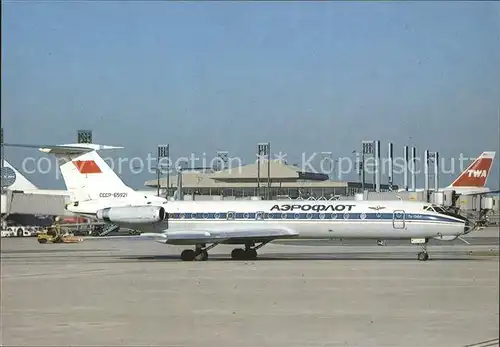 Flugzeuge Zivil Aeroflot Tupolev 134 CCCP 65921 Kat. Airplanes Avions