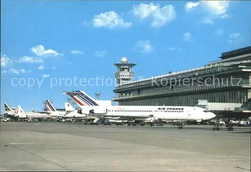 Flugzeuge Zivil Air France Aeroport Paris Orly Aerogare sud  Kat. Airplanes Avions