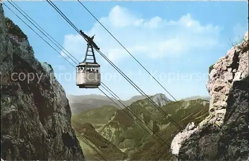 Seilbahn Rauschberg Ruhpolding  Kat. Bahnen