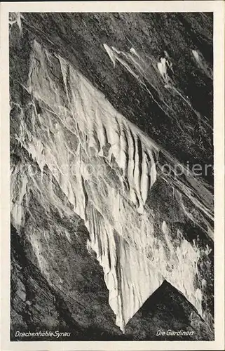 Hoehlen Caves Grottes Drachenhoehle Syrau Drei Gardinen  Kat. Berge