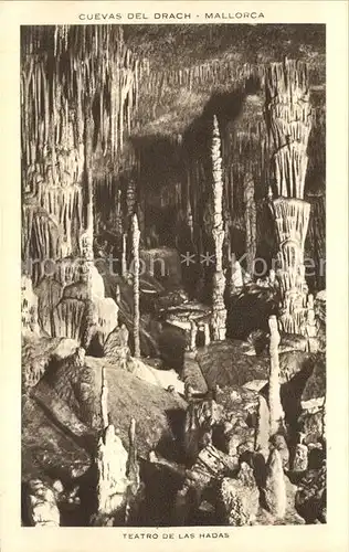 Hoehlen Caves Grottes Cuevas del Drach Mallorca Teatro de las Hadas  Kat. Berge