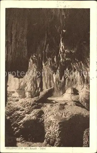 Hoehlen Caves Grottes Hoellgrotten Baar Dom Kat. Berge
