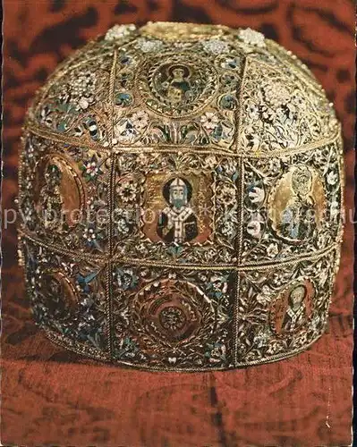 Religion Riznica katedrale Dubrovnik Relikvija glave sv. Vlaha XII st.  Kat. Religion