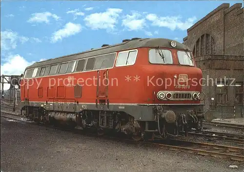 Eisenbahn Diesel Streckenlokomotive 216 001 8 Deutsche Bundesbahn  Kat. Eisenbahn