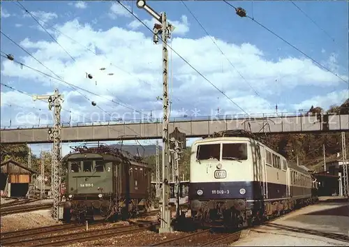 Eisenbahn Elektro Schnellzuglokotive 111049 3 und 144505 5 Deutsche Bahn Kat. Eisenbahn