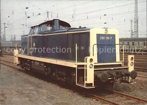 Eisenbahn Baureihe 290 Brennkraftrangierlokomotive 290 119 7 Kat. Eisenbahn