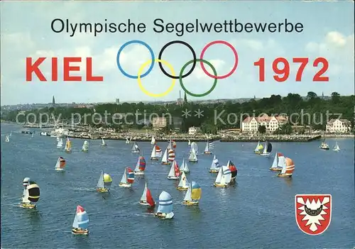 Olympia Olympische Segelwettbewerbe Kiel Kat. Sport