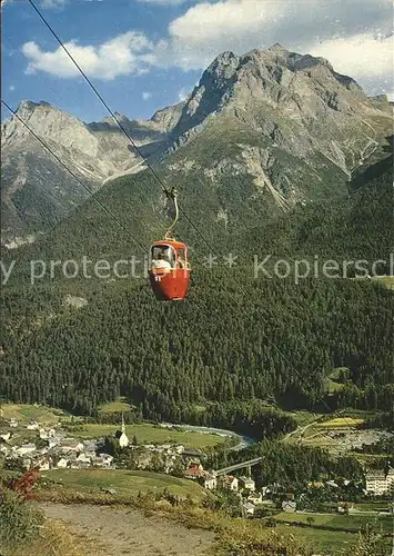 Seilbahn Motta Naluns Scuol Lischanagruppe Kat. Bahnen