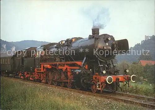 Lokomotive Lok 50 778 Streitberg Kat. Eisenbahn