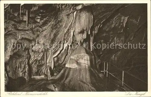 Hoehlen Caves Grottes Ruebeland Hermannshoehle Kanzel Kat. Berge