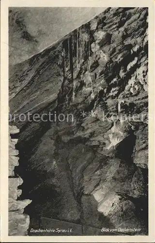 Hoehlen Caves Grottes Drachenhoehle Syrau  Kat. Berge