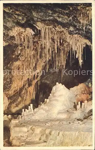 Hoehlen Caves Grottes Feengrotten Saalfeld Gralsburg  Kat. Berge