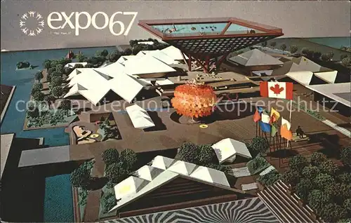 Expositions Expo67 Montreal Canada Pavillon du Canada  Kat. Expositions