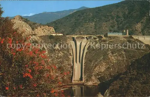 Staudamm Talsperre Morris Dam Angeles National Forest  Kat. Gebaeude