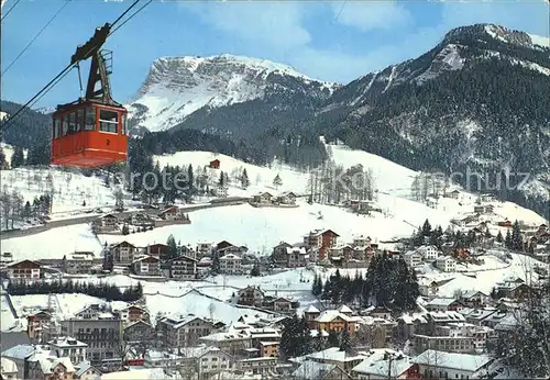 Seilbahn Dolomiti Val Gardena Ortisei Groeden St. Ulrich  Kat. Bahnen