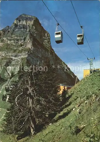 Seilbahn Telecabine Plan Francey et Moleson  Kat. Bahnen