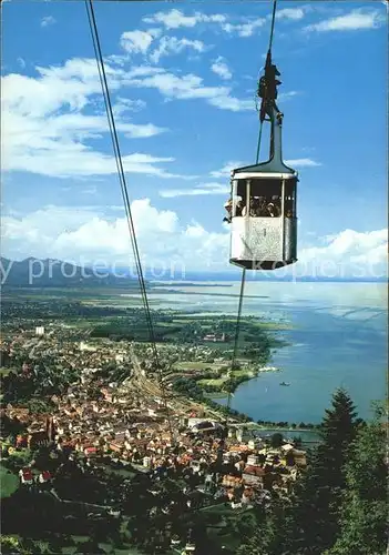 Seilbahn Pfaenderbahn Bregenz am Bodensee  Kat. Bahnen