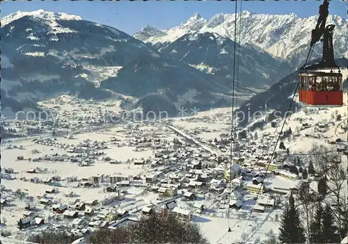 Seilbahn Hochjoch Schruns Tschagguns Montafon Kat. Bahnen