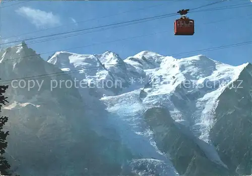 Seilbahn Telepherique Planpraz Brevent Aiguille du Midi Chamonix Mont Blanc Kat. Bahnen