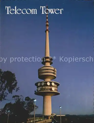 Funkturm Telecom Tower Canberra Australien Kat. Gebaeude