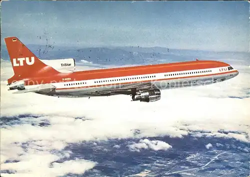 Flugzeuge Zivil LTU Lockheed L 1011 TriStar  Kat. Airplanes Avions