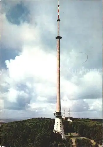 Fernsehturm Funkturm S.W.F. Donnersberg Pfalz Kat. Gebaeude