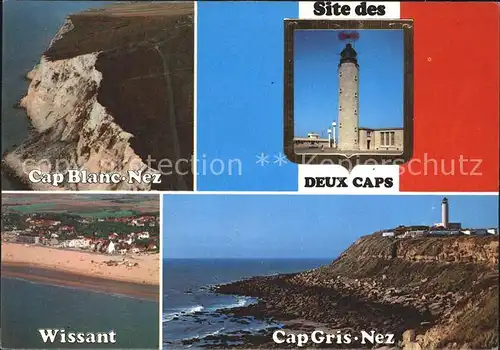 Leuchtturm Lighthouse Cap Gris Nez Cap Blanc Nez Wissant  Kat. Gebaeude