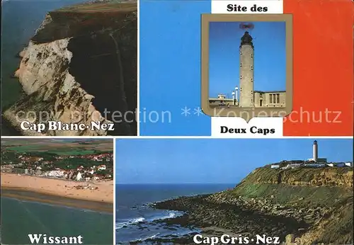 Leuchtturm Lighthouse Cap Gris Nez Cap Blanc Nez Wissant  Kat. Gebaeude