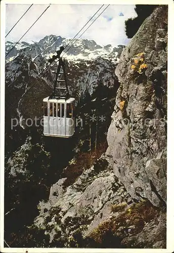 Seilbahn Eisriesenwelt Hagengebirge Werfen Kat. Bahnen